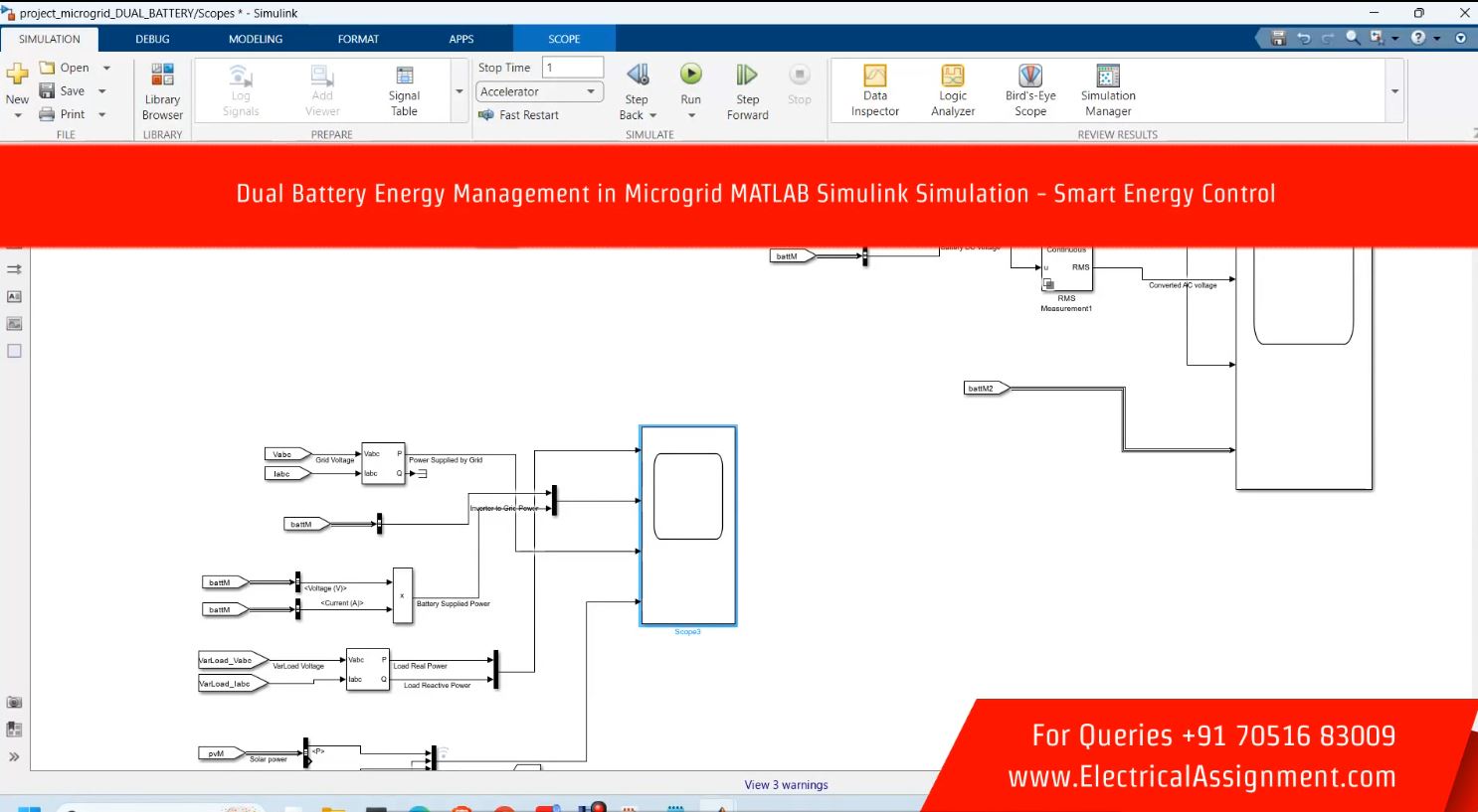 Python GUI for Microgrid Energy Management System screenshot 2
